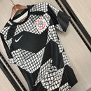 Camisa Nike Corinthians II Pro 25/26 Masculina - Preto+Branco