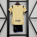 Kit Infantil Barcelona 25/26 –  Away Bege