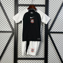 Kit Infantil Corinthians Casa 25/26 –  Preto