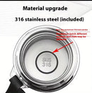 Garrafa 1000ml Inox Térmica Com Infusor Prata