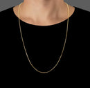 Corrente Veneziana Masculina Banhada a ouro18k