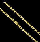 Corrente Masculina Cartier Cadeado 4,5mm Banhada a Ouro 18k