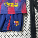 Kit Infantil Casa Barcelona 25/26 –  Azul/Vermelho