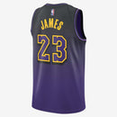 Regata NBA Los Angeles Lakers - Preta e Roxa  - JAMES 23