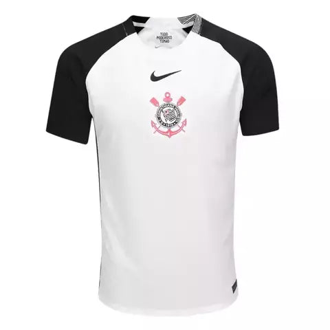 Camisa Corinthians Nike Branca Home 25/26 - Torcedor (PRONTA ENTREGA)