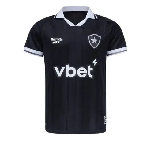 Camisa Botafogo II 25/26 - Torcedor Reebok Masculina - Preta (PRONTA ENTREGA)
