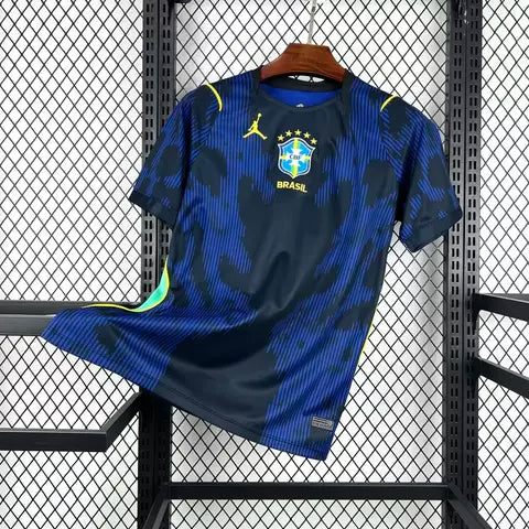Camisa Torcedor Brasil II COPA 2026 Masculina - Azul e Preta (PRONTA ENTREGA)