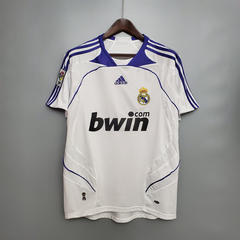 Camisa Retro Real Madrid 07-08 - Torcedor Masculina