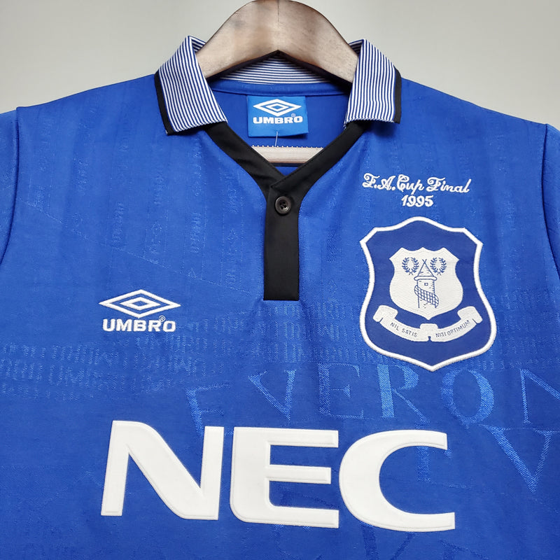 Camisa Retro Everton 94-95 - Torcedor Masculina