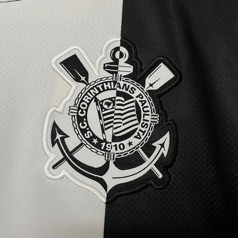 Camisa Nike Corinthians Uniforme III 24/25 Masculina - Preto Branco