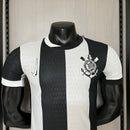 Camisa Corinthians III 24/25  - Versão Jogador Preto e branco