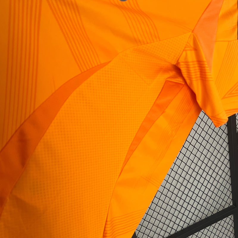 Camisa Real Madrid  24/25 Torcedor Adidas Masculina- Laranja