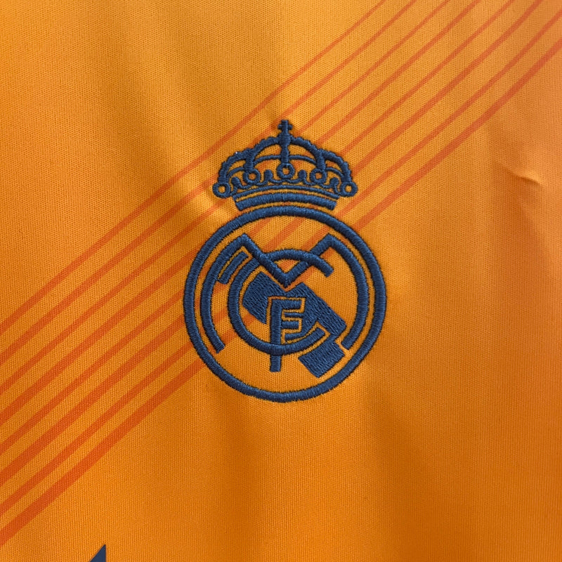 Camisa Real Madrid  24/25 Torcedor Adidas Masculina- Laranja