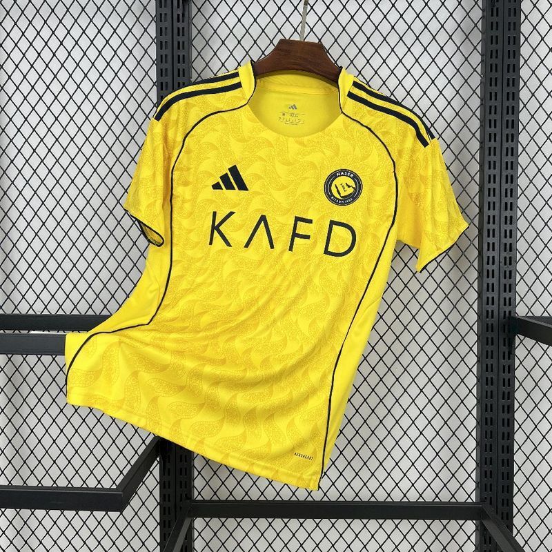 Camisa Al-Nassr 25/26 Torcedor - Amarela