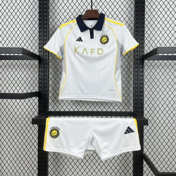 Kit Infantil Al-Nassr 25/26 –  Branco