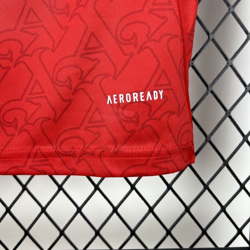 Kit Infantil Arsenal Casa 25/26 –  Vermelho/Branco
