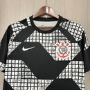 Camisa Nike Corinthians II Pro 25/26 Masculina - Preto+Branco