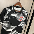 Camisa Nike Corinthians II Pro 25/26 Masculina - Preto+Branco