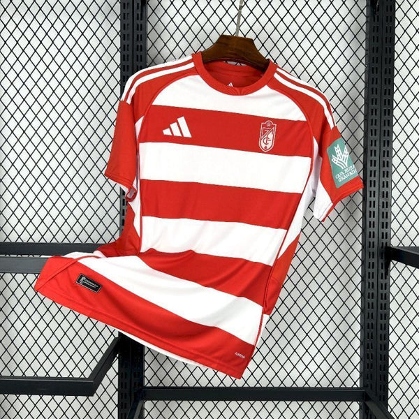 Camisa Granada 25/26 Casa  -  Torcedor Masculina Vermelha