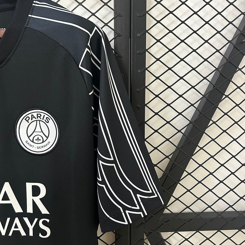 Camisa PSG 25/26 Especial Preta - Nike Jordan Torcedor Masculina