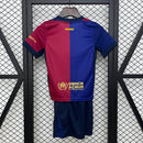 Kit Infantil Barcelona Edição Especial 25/26 – Azul/Vermelho