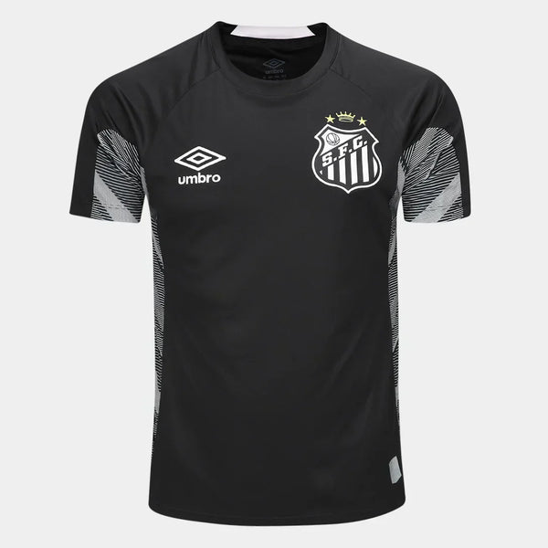 Camisa Santos 25/26 Goleiro Umbro Masculina - Preto