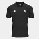 Camisa Polo Santos 25/26 Viagem Umbro Masculina - Preto