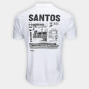 Camisa Santos 25/26 Concentração Umbro Masculina - Branco