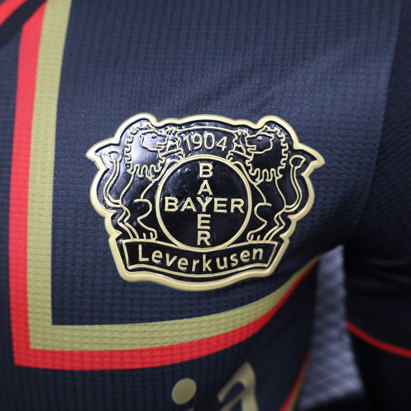 Camisa Bayer Leverkusen Edição Campeão 24/25 - Jogador Masculina