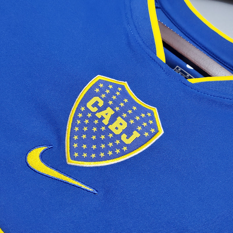 Camisa Retro Boca Juniors 2002 - Torcedor Masculina