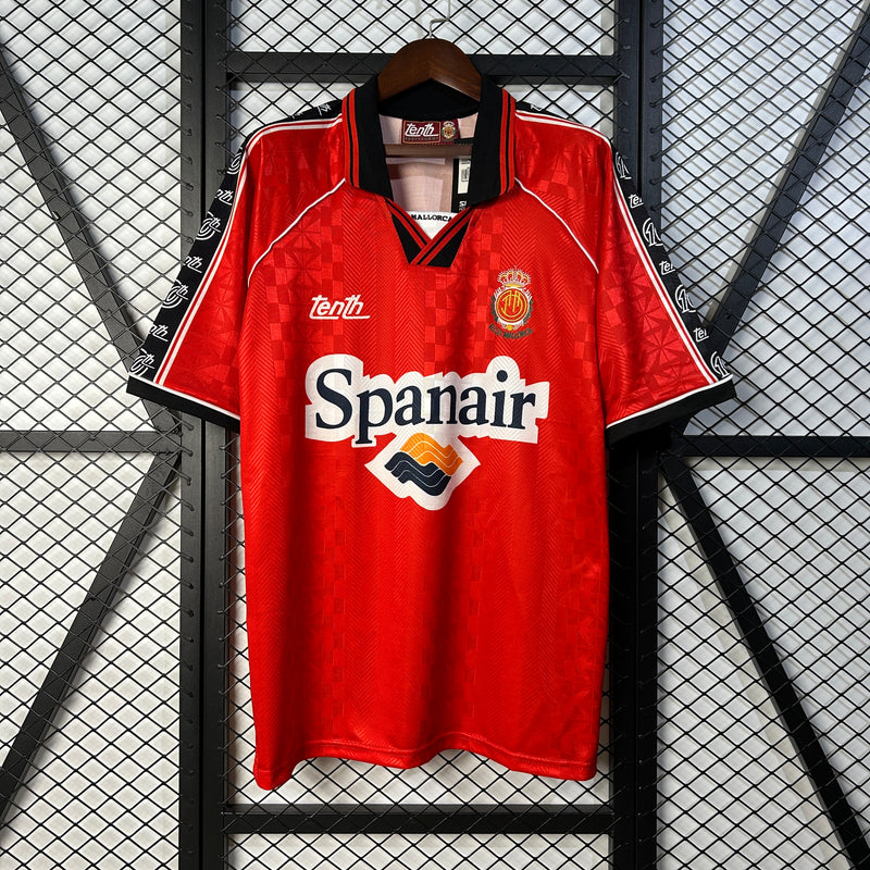 Camisa Retro 96 97 Mallorca Red  - Torcedor Masculina