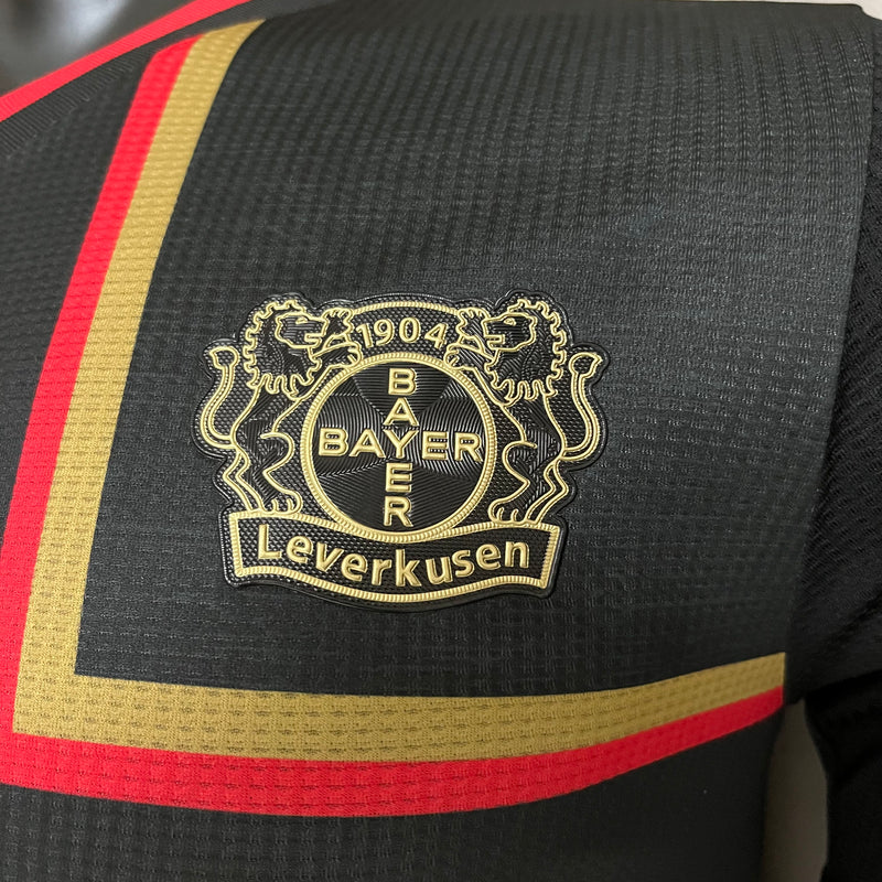 Camisa Black Bayer Leverkusen 24/25 - Torcedor Masculina