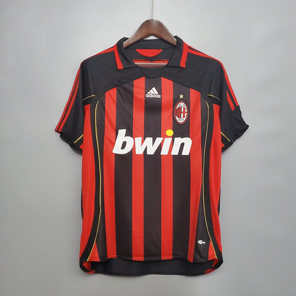 Camisa Retro 06-07 AC Milan - Torcedor Masculina