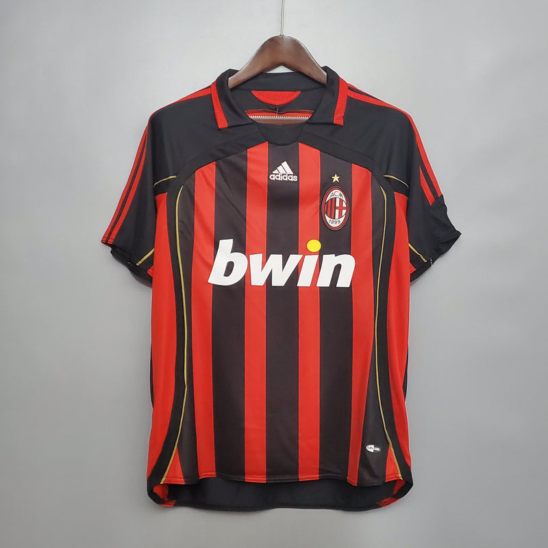 Camisa Retro 06-07 AC Milan - Torcedor Masculina