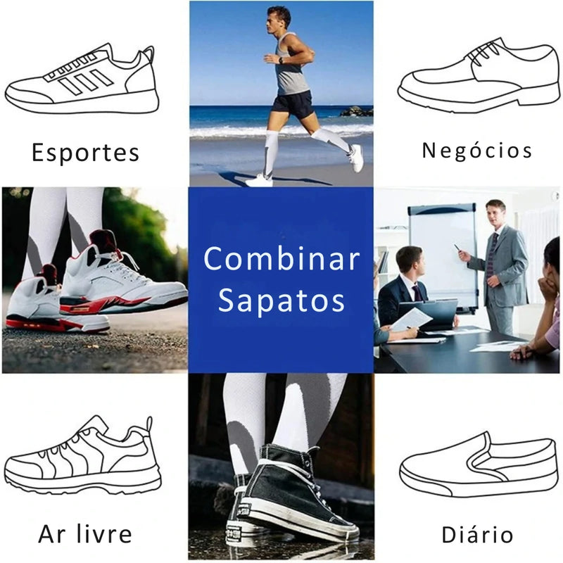 Meias 20-30mmHg – Esportiva