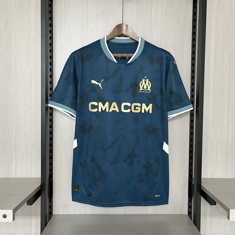 Camisa II Olympique de Marseille 24/25 - Torcedor Masculina