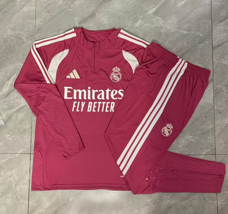 Conjunto de inverno Real Madrid 26/27