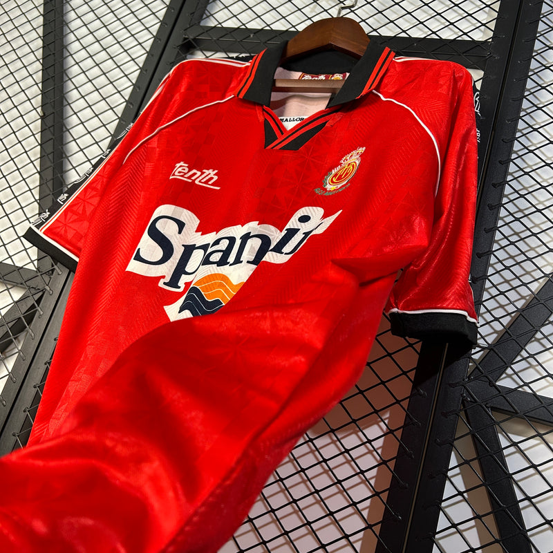 Camisa Retro 96 97 Mallorca Red  - Torcedor Masculina