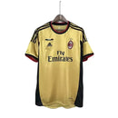 Camisa Milan Retrô Titular Dourada 2013/2014 Torcedor Adidas Masculina (PRONTA ENTREGA)