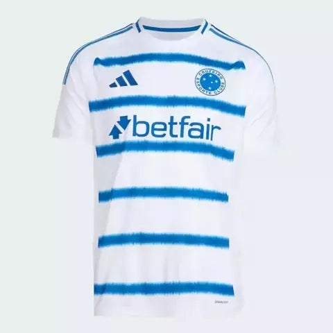 Camisa Cruzeiro II 25/26 Torcedor Adidas Masculina - Branca (PRONTA ENTREGA)