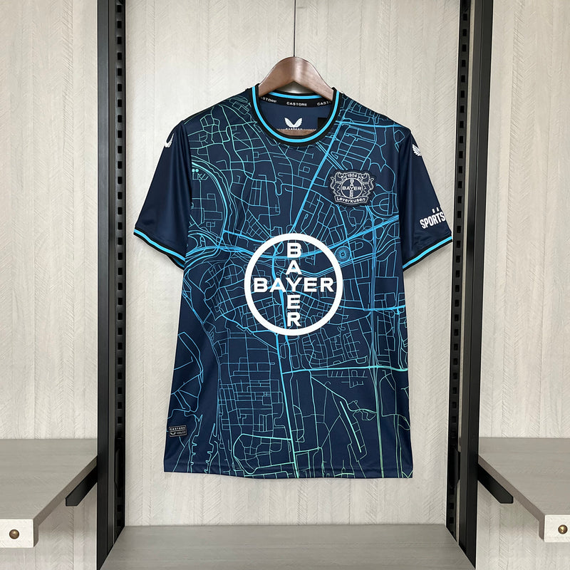 Camisa Bayer Leverkusen Blue  24/25 Edição Especial - Torcedor Masculina