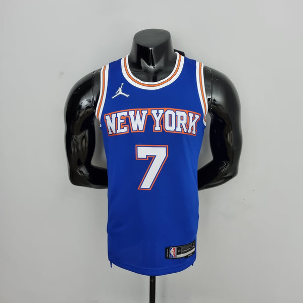 Regata NBA NY Knicks #7 Anthony - 75° Aniversário Limited Blue