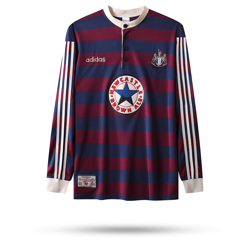 Camisa Retro Newcastle II Manga Longa - 95/96
