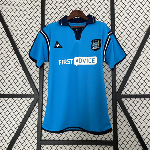 Camisa Retro Manchester City 02-03  - Torcedor Masculina
