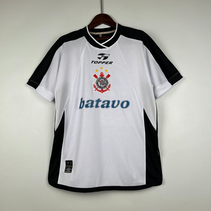 Camisa Retro Corinthians 2000  - Torcedor Masculina
