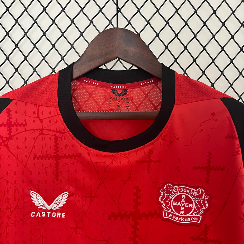 Camisa Bayer Leverkusen Home 24/25 Edição Especial - Torcedor Masculina