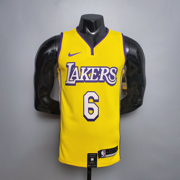 Regata NBA Lakers #6 James V-neck Nike Connection - 23/24