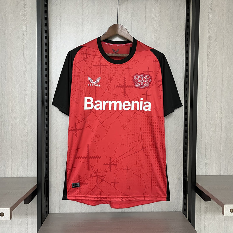 Camisa Home Bayer Leverkusen 24/25 - Torcedor Masculina