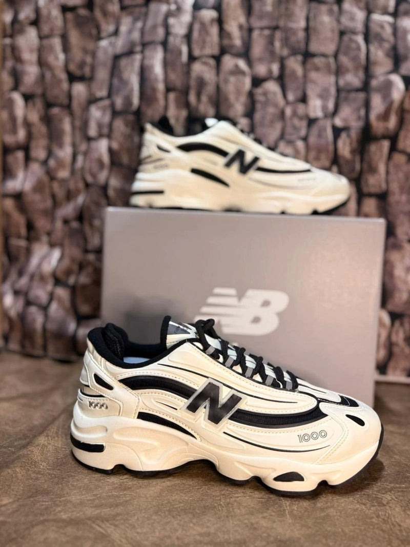 Tênis New Balance 1000 Branco com preto - Masculino