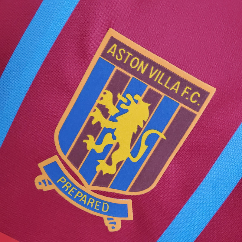 Camisa Retro 93-95 Aston Villa   - Torcedor Masculina